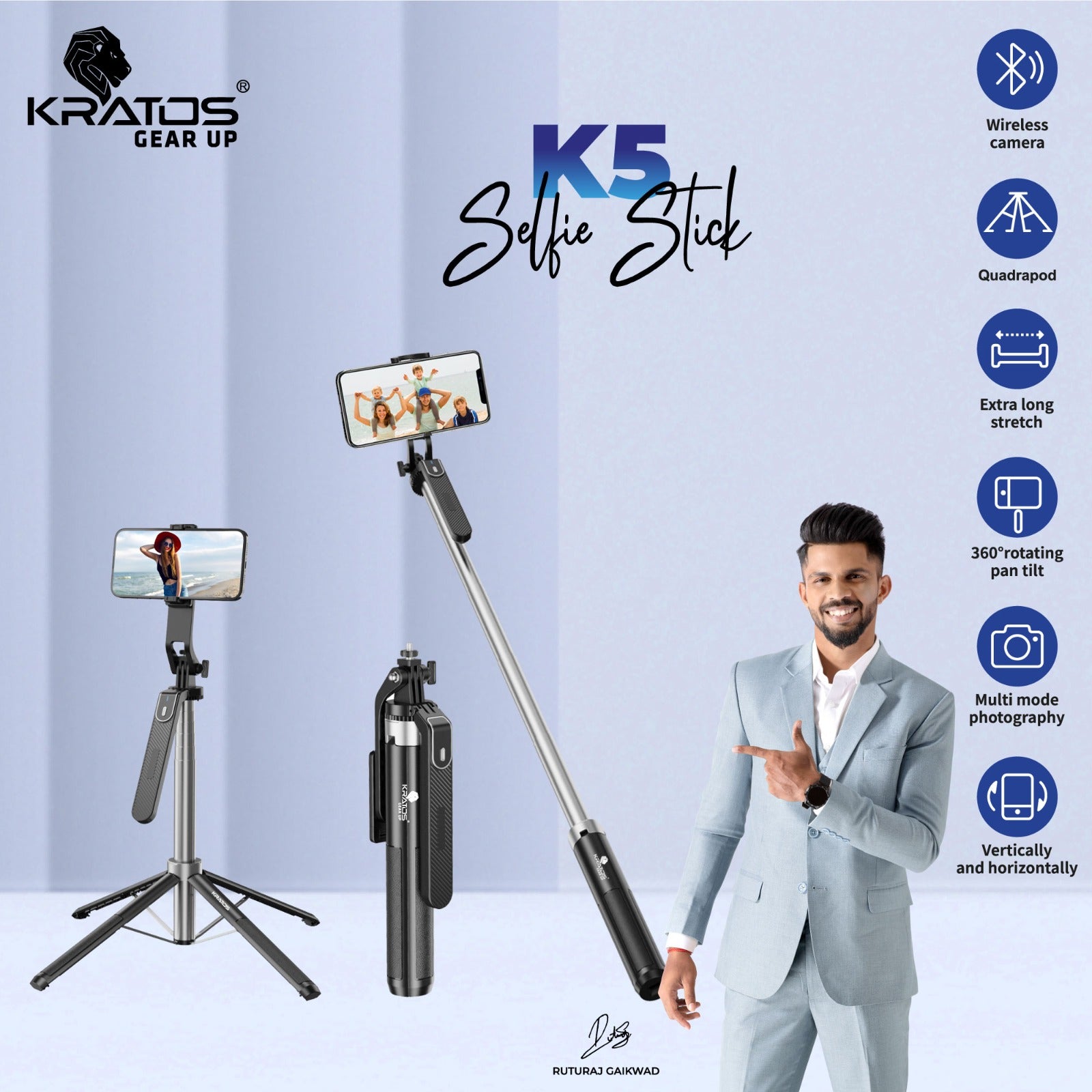 Why Kratos is the Best Selfie Stick Available in India?