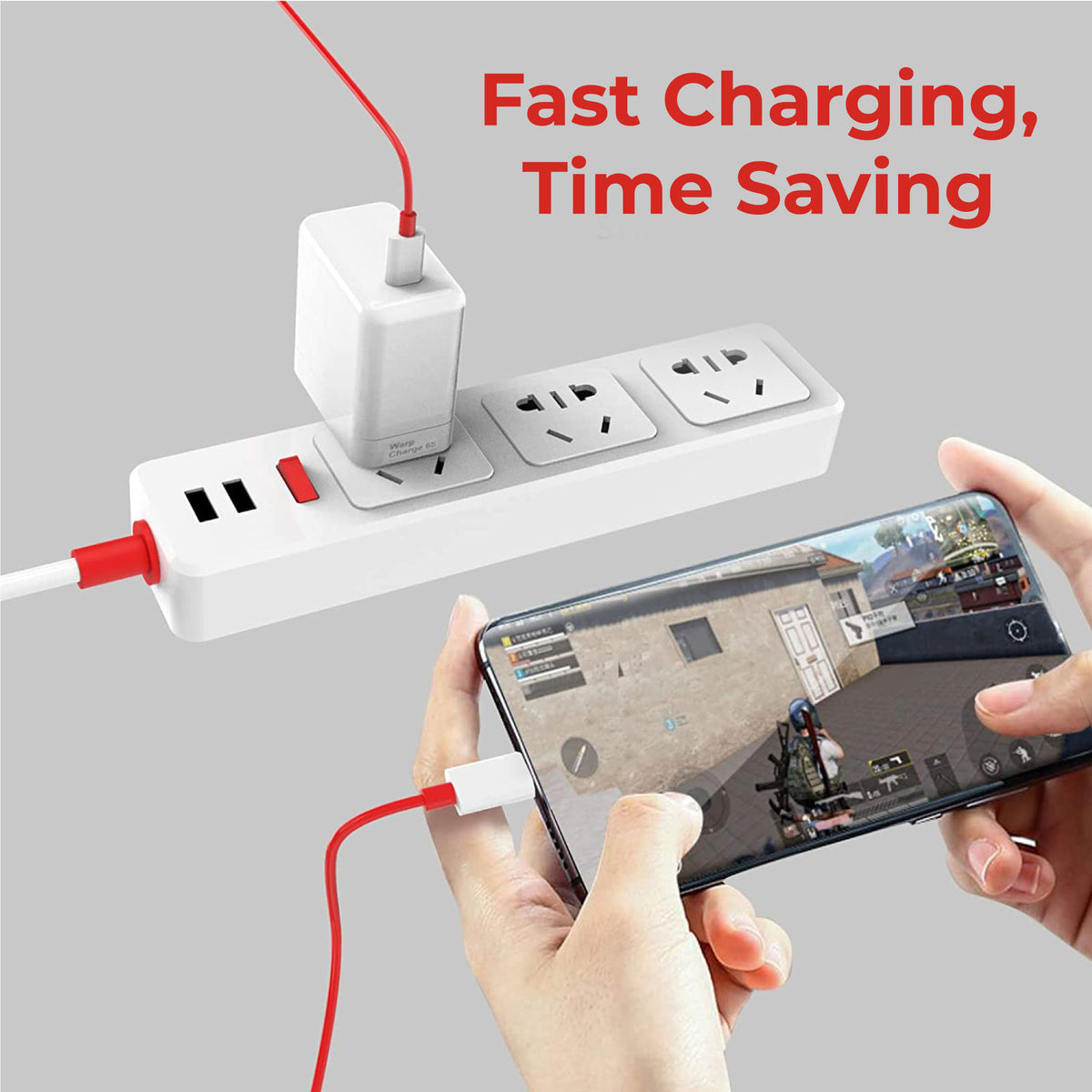 Kratos Turbo Charger T2 Upto 65W- Type-C