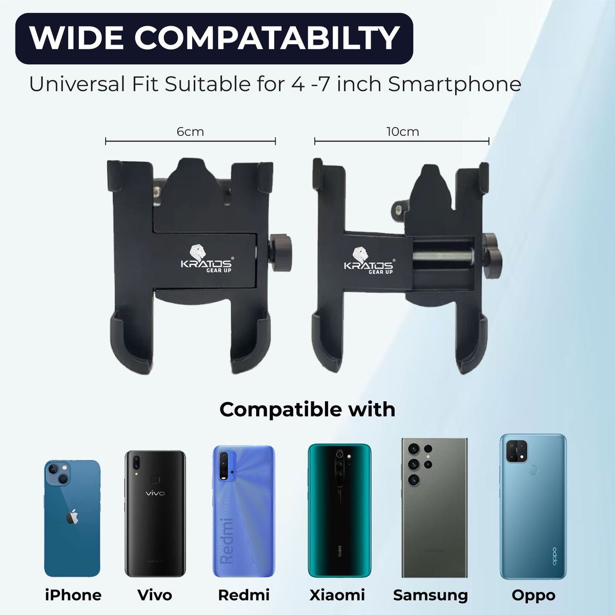 Kratos Moto B1 Mobile Holder for Bikes