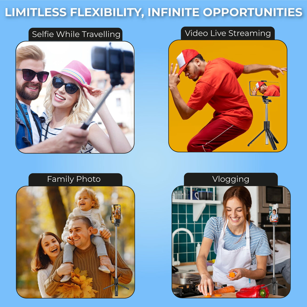 Kratos K3 Bluetooth Selfie Stick