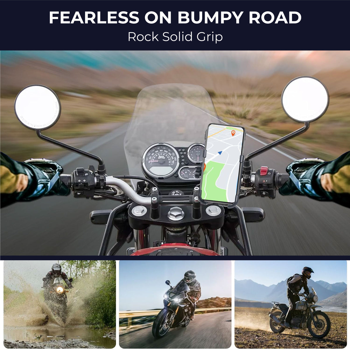 Kratos Moto B1 Mobile Holder for Bikes