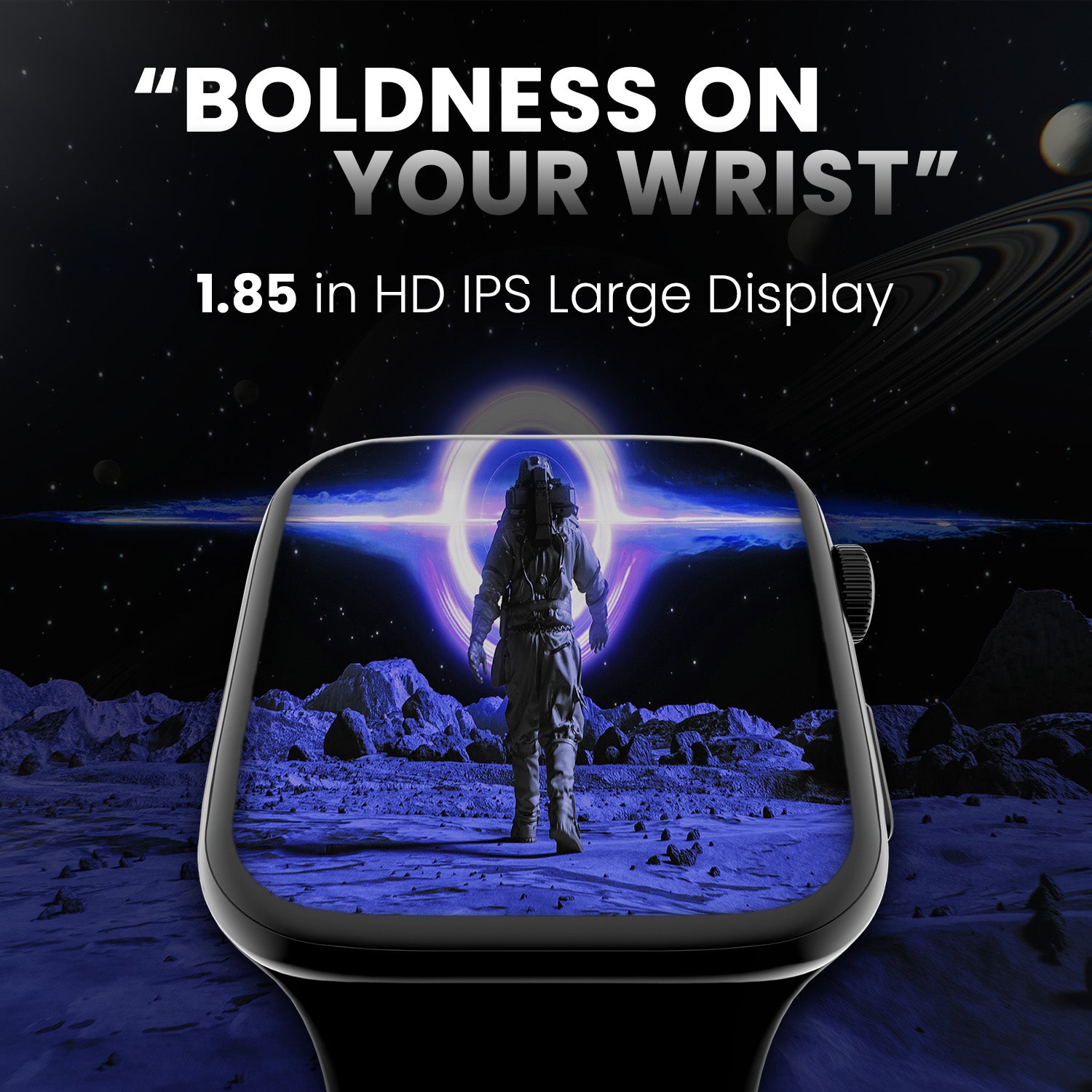 Samarbejdsvillig farvel Spaceship Kratos SW15 Smart Watch for men and women with Bluetooth Calling, 1.85 -  gokratos