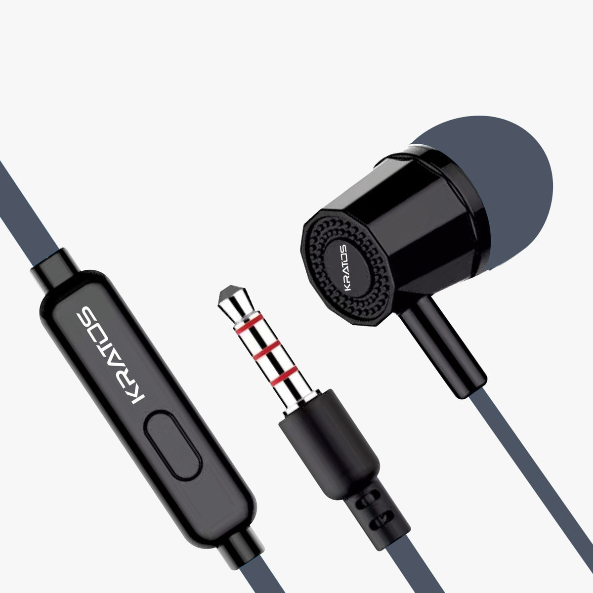 Kratos E04 Thump Wired Ear Phones