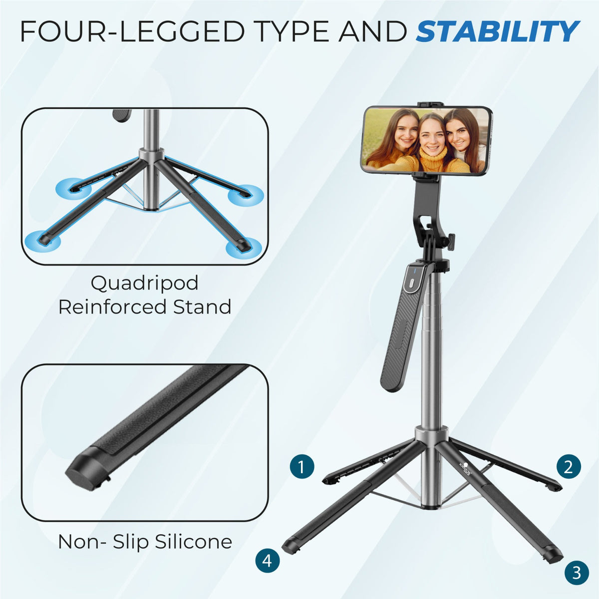 Kratos K5 Bluetooth Selfie Stick