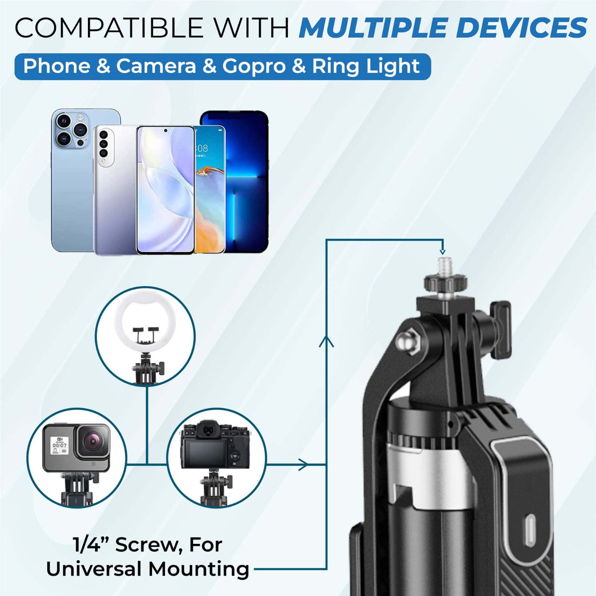 Kratos K5 Bluetooth Selfie Stick