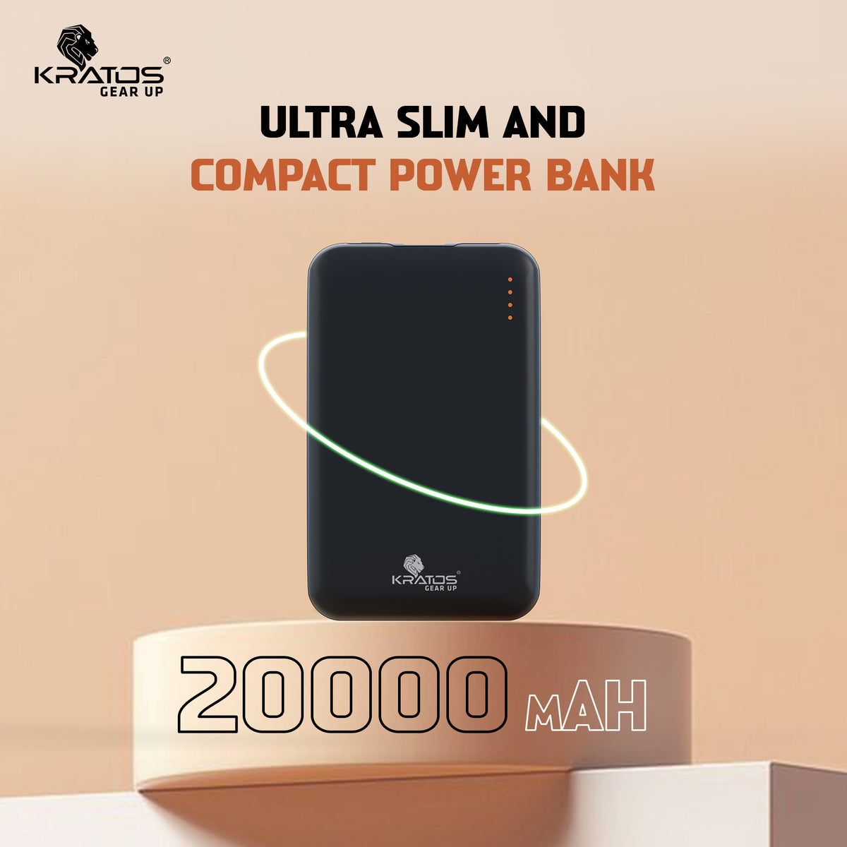 Kratos PB08 20000Mah Slim powerbank