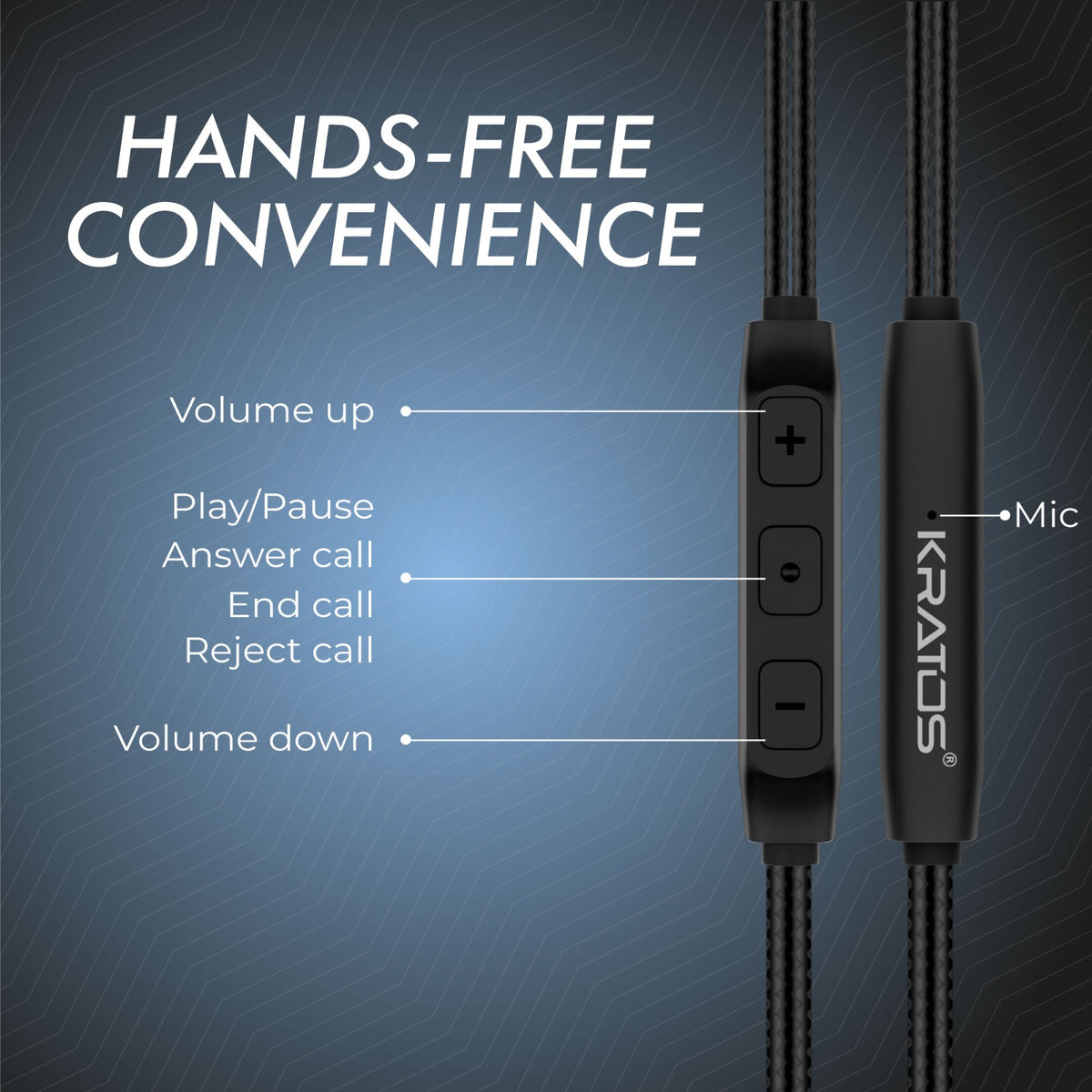 Kratos Thump-Pro Type C earphone