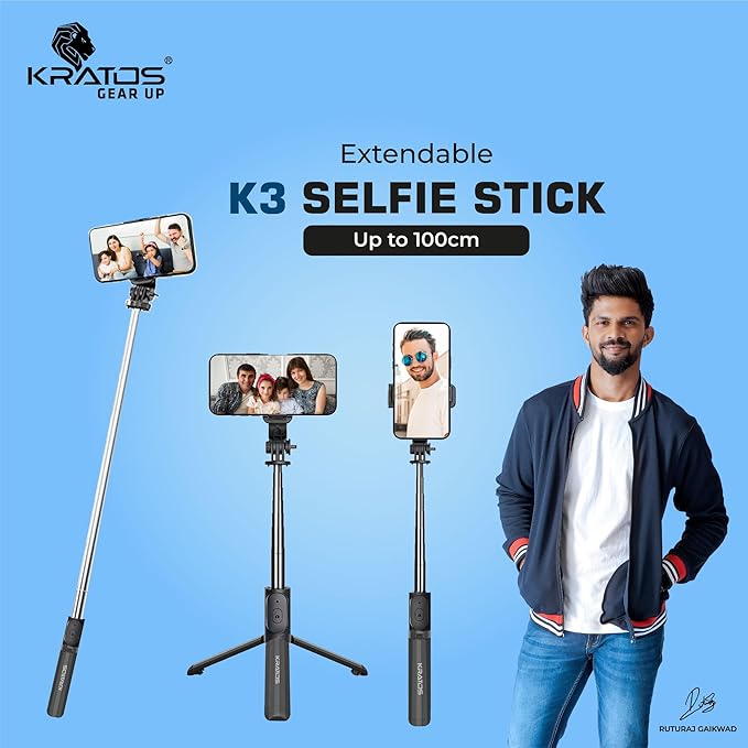 Kratos K3 Bluetooth Selfie Stick