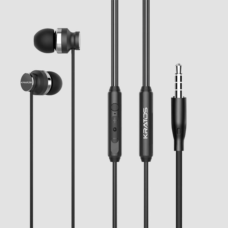Kratos E04 Thump Wired Ear Phones