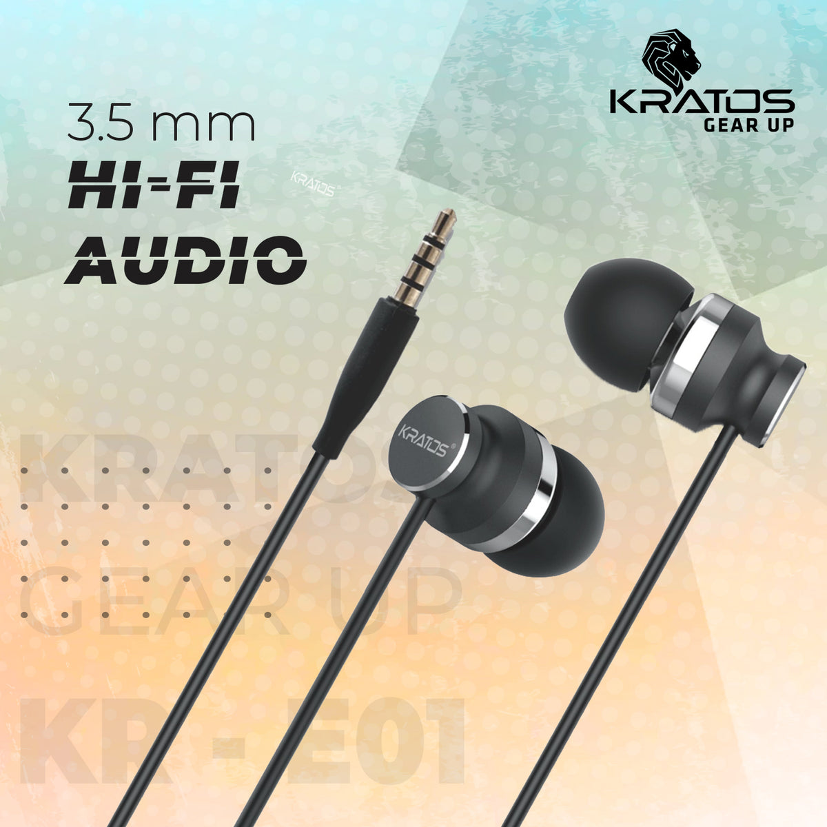 Kratos E04 Thump Wired Ear Phones