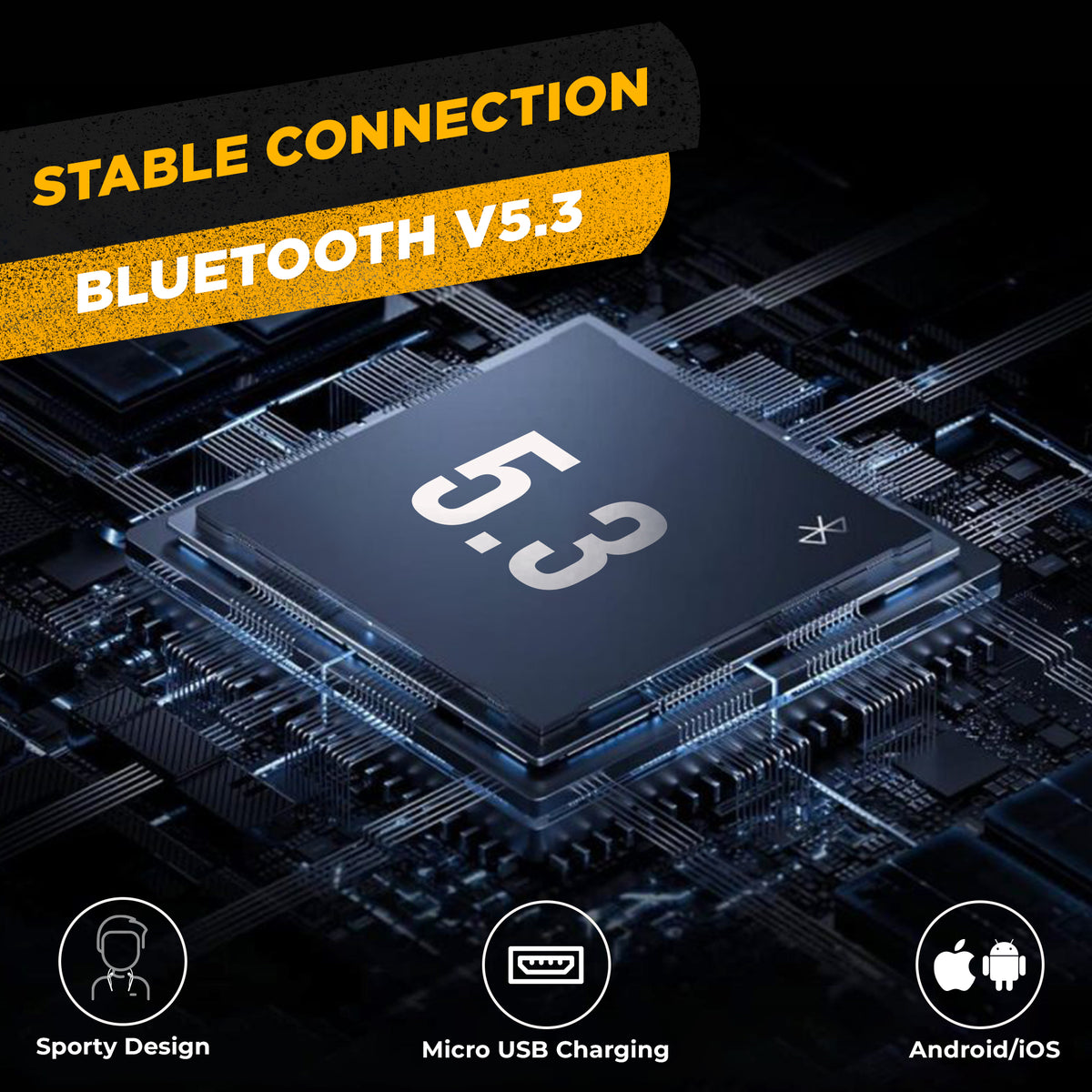 Kratos Fusion Rich Bass Bluetooth Earphones